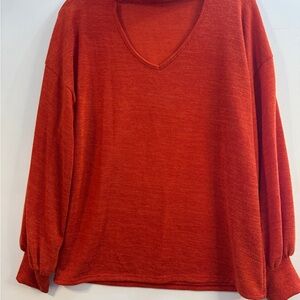 BiBi Vibrant Orange Knitwear